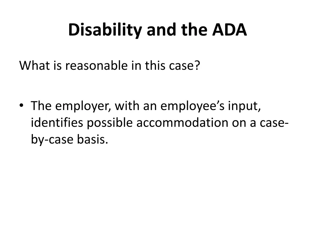 disability and the ada 4