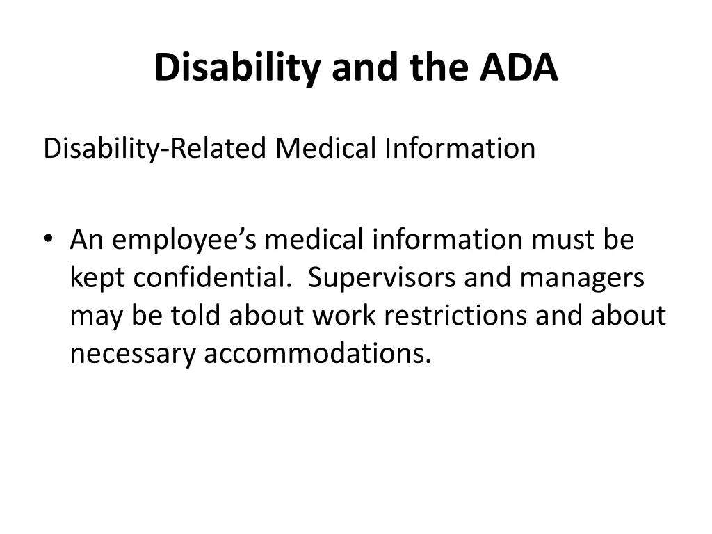 disability and the ada 6