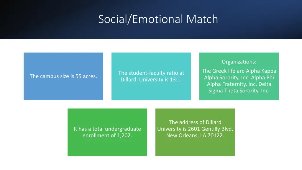 social emotional match