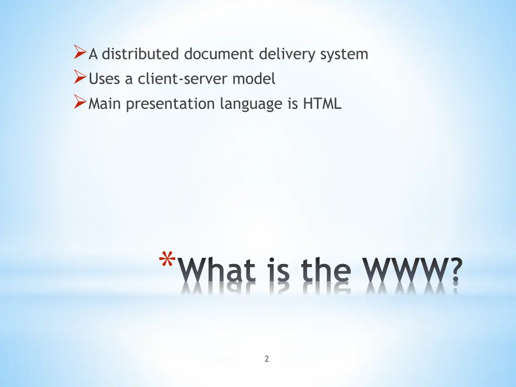 a distributed document delivery system uses