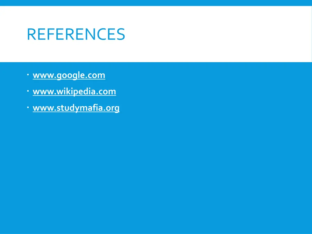 references
