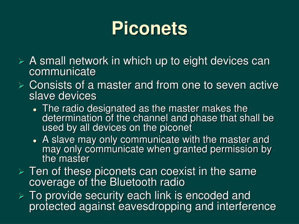 piconets