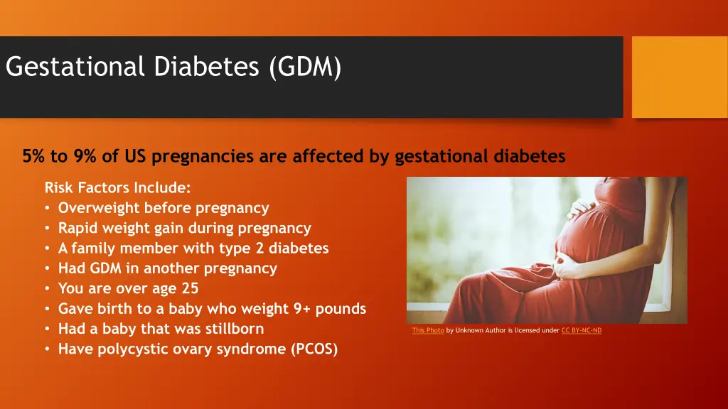 gestational diabetes gdm