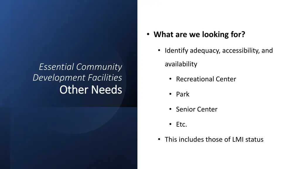 what are we looking for 4