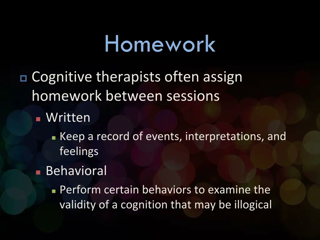 homework