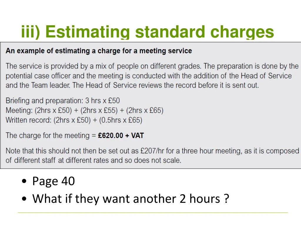 iii estimating standard charges 1