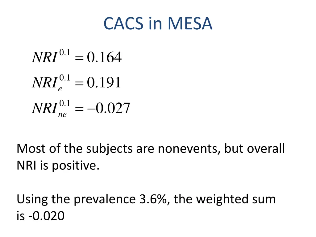 cacs in mesa