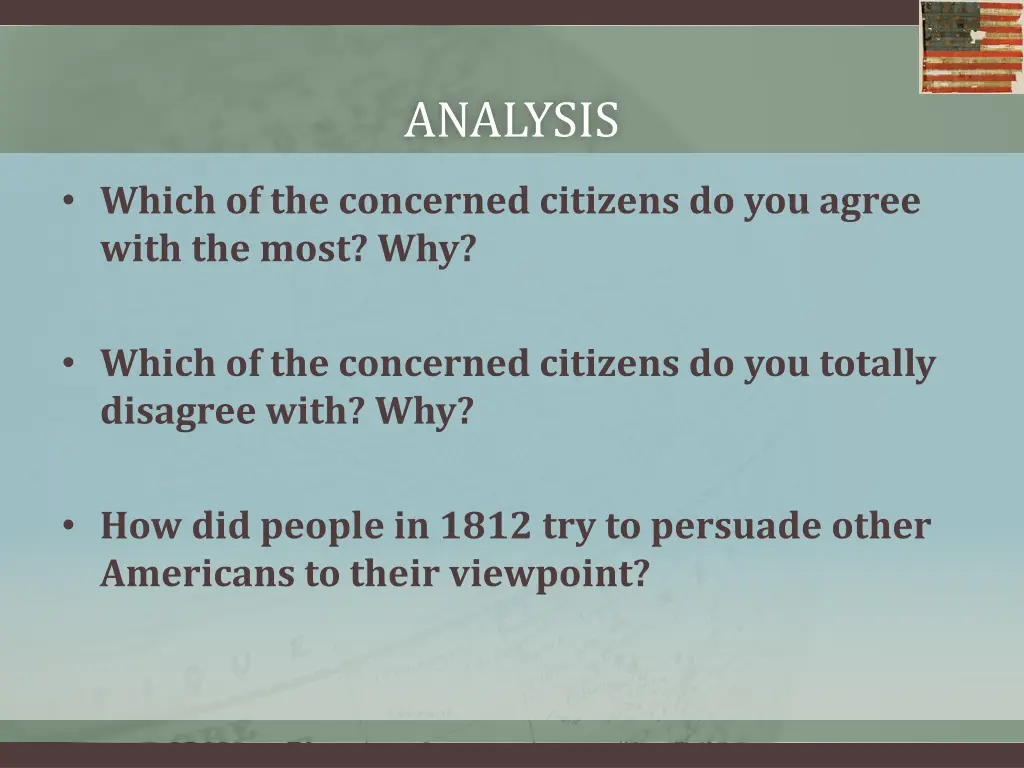 analysis