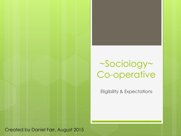 sociology co operative