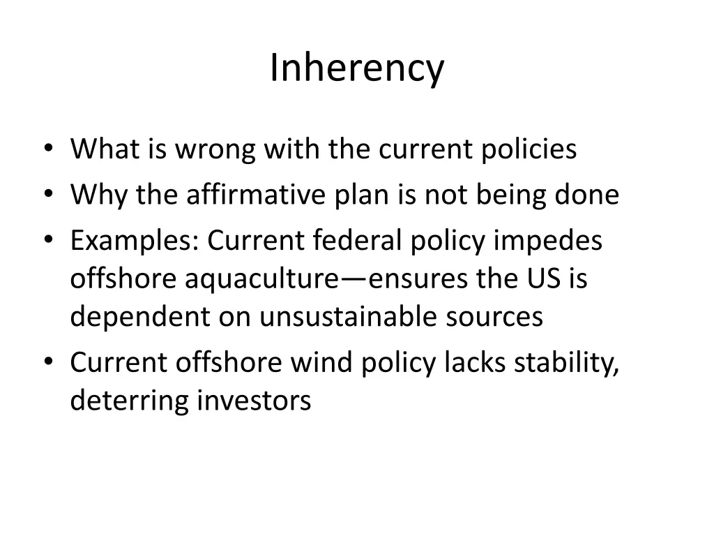 inherency