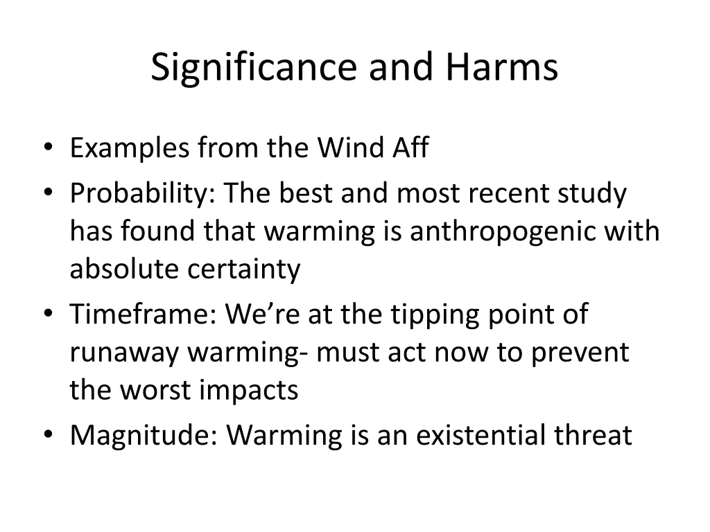 significance and harms 3