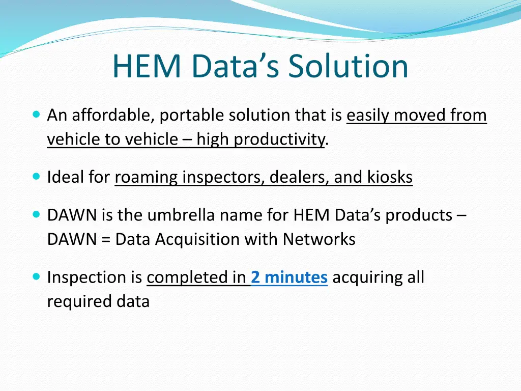 hem data s solution