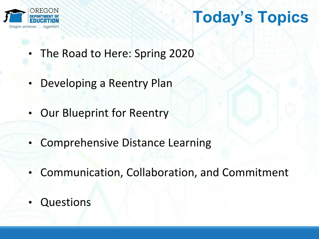 t oday s topics
