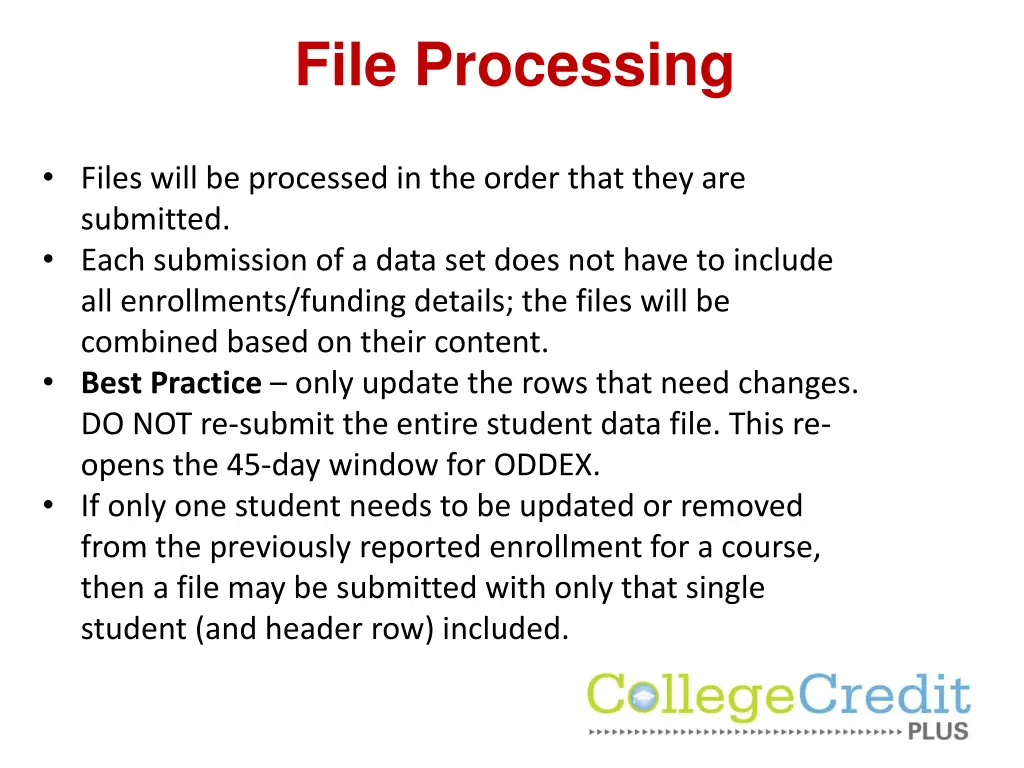 file processing
