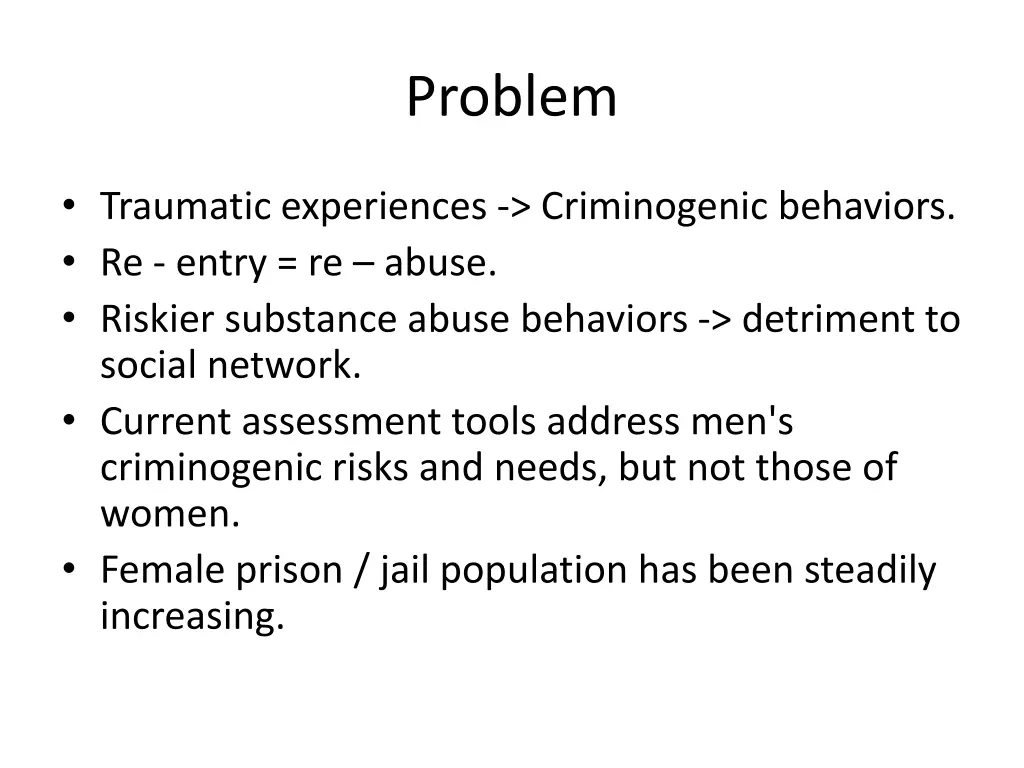 problem