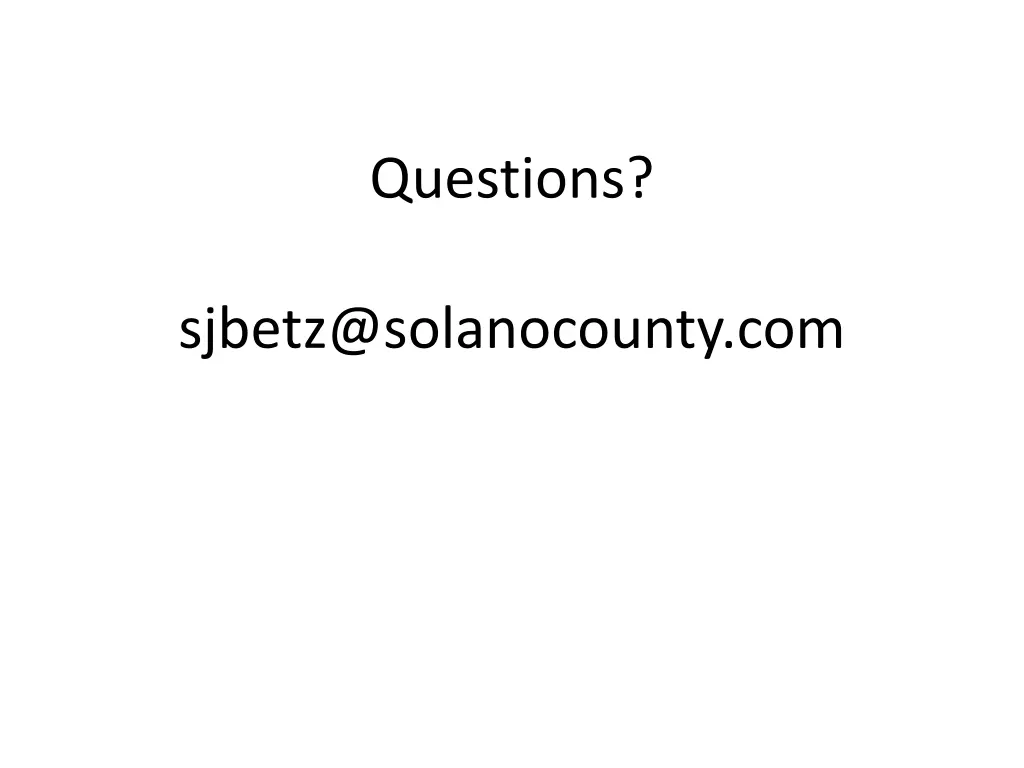 questions