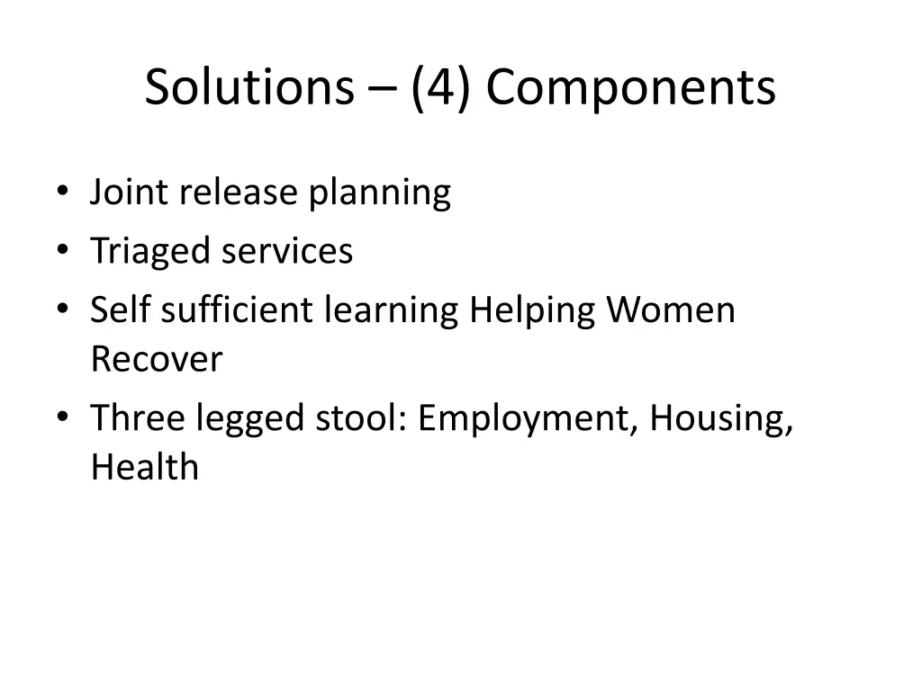 solutions 4 components