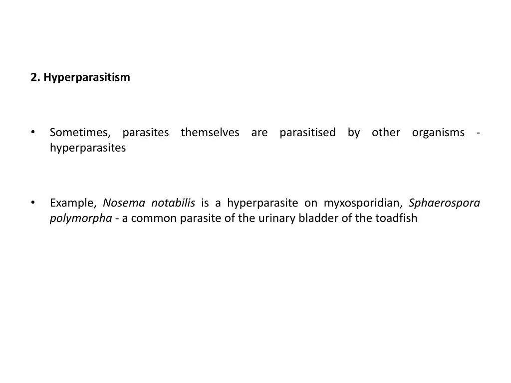 2 hyperparasitism