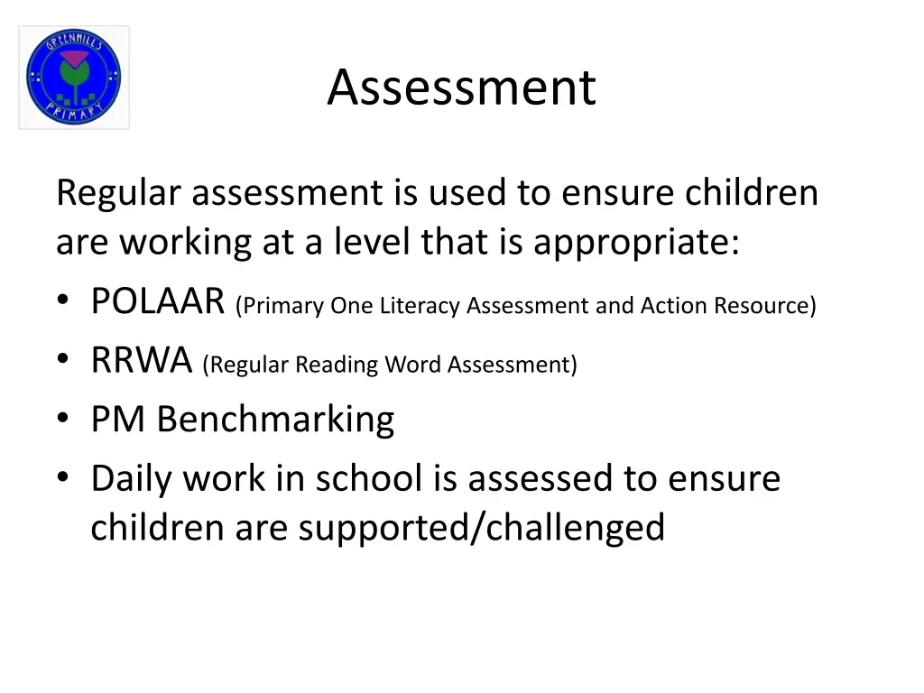 assessment