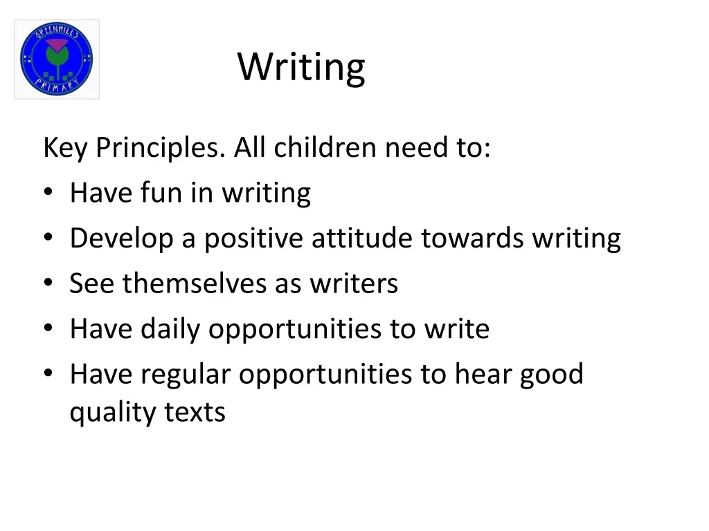 writing 1