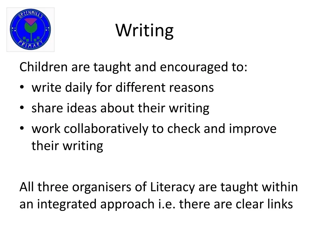 writing