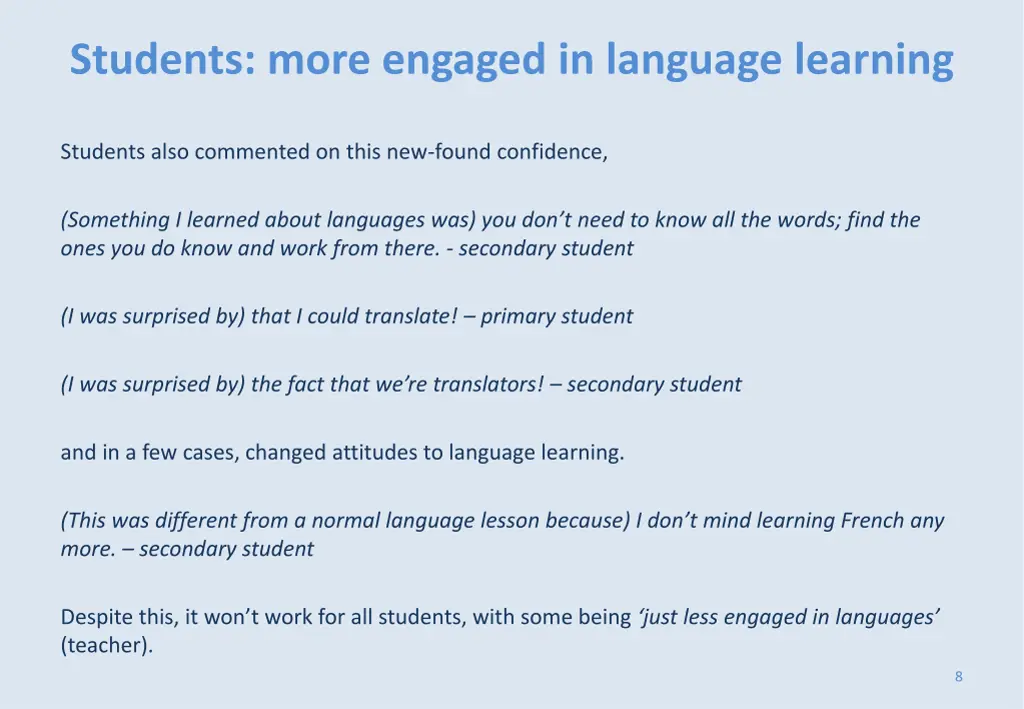 students more engaged in language learning 1