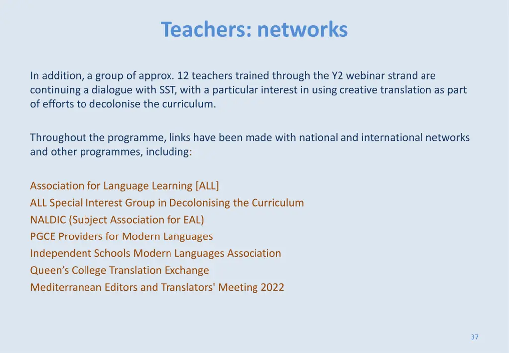 teachers networks 1