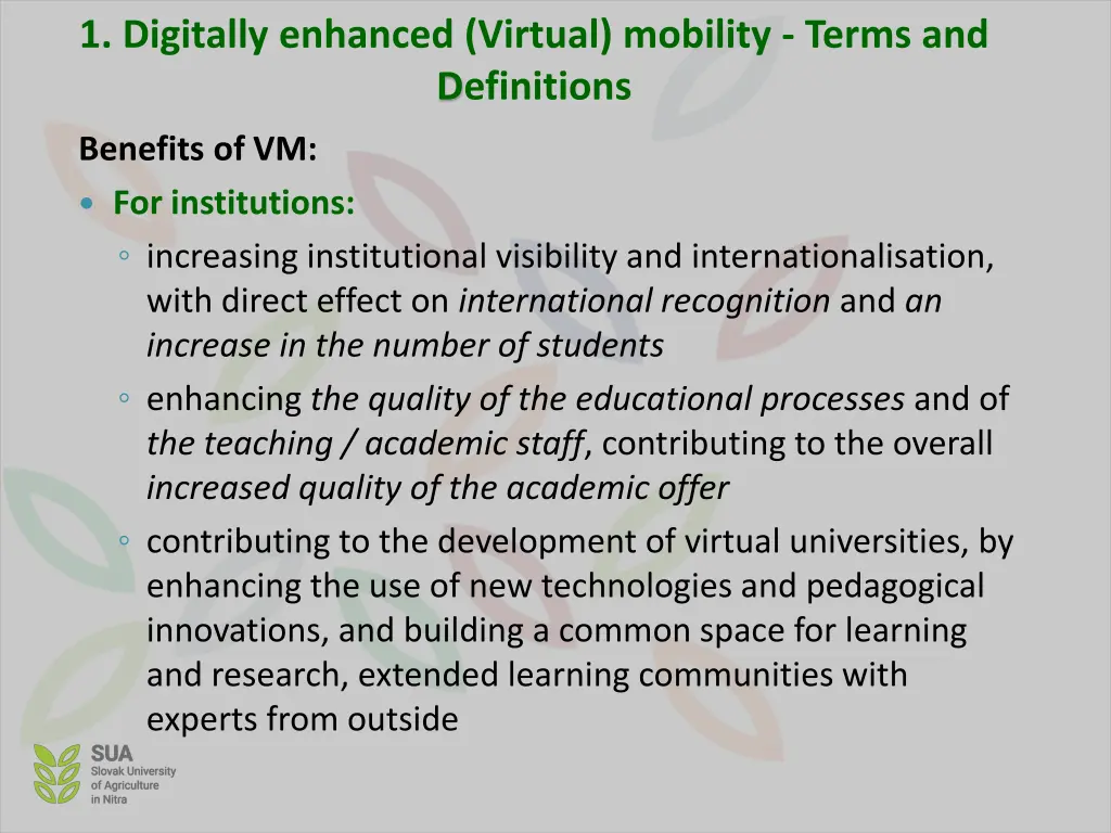 1 digitally enhanced virtual mobility terms 7