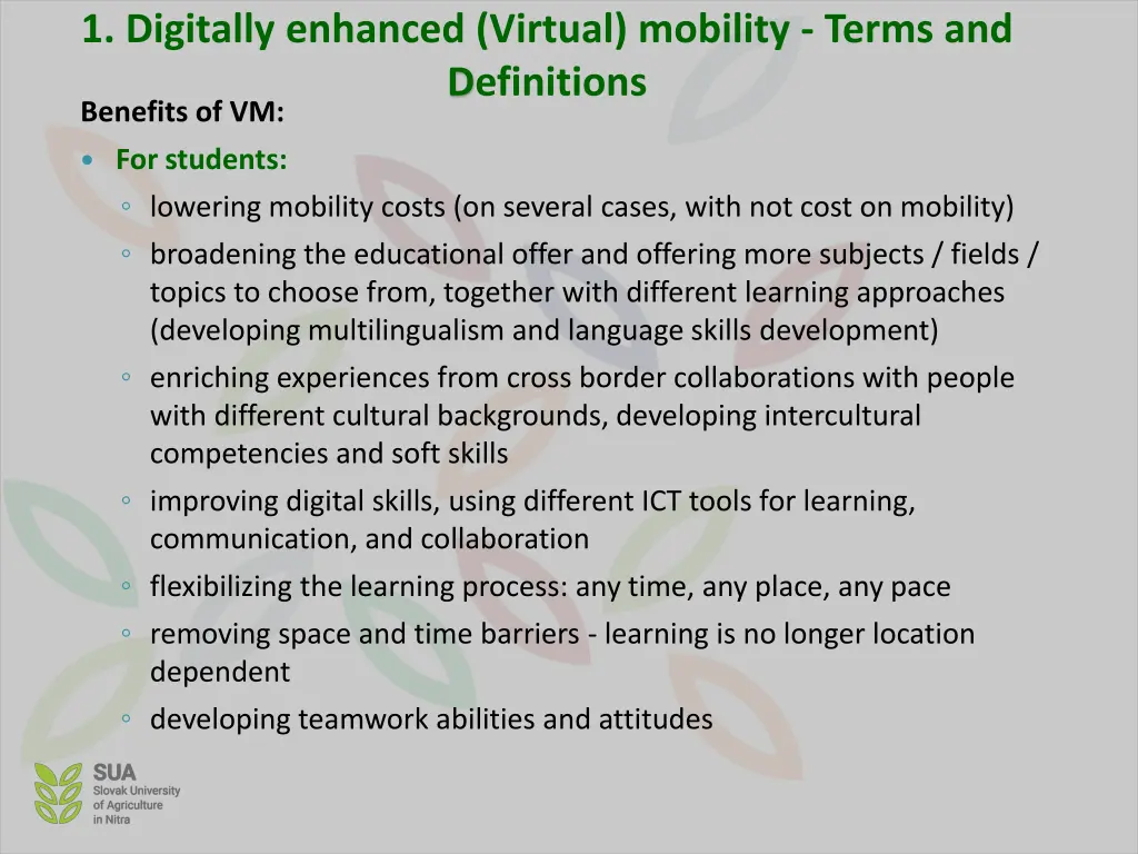 1 digitally enhanced virtual mobility terms 8