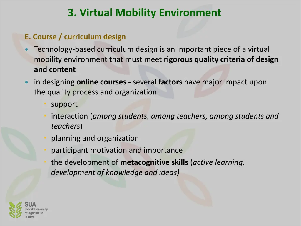 3 virtual mobility environment 15