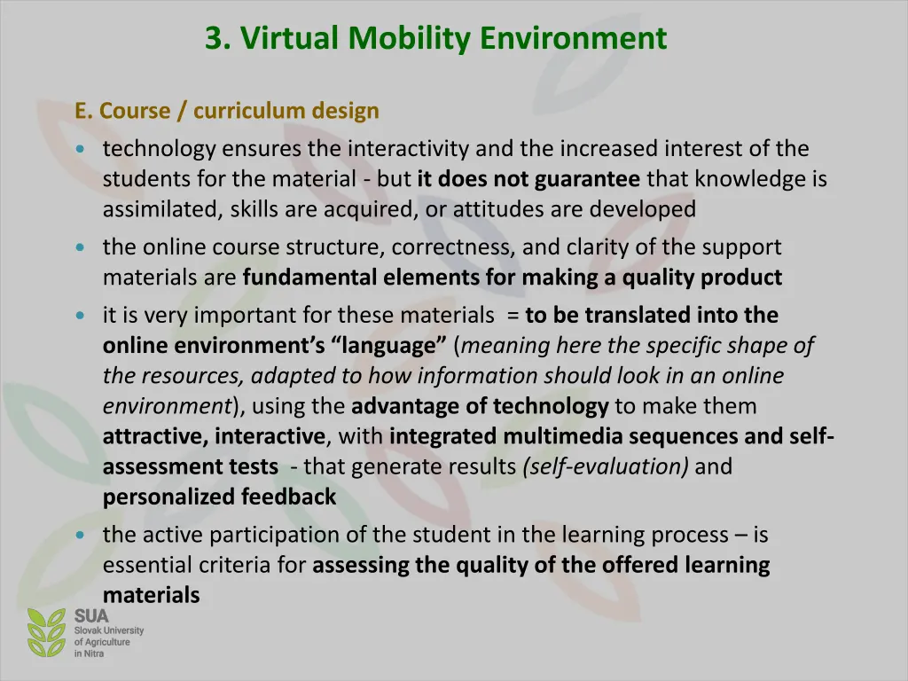 3 virtual mobility environment 20