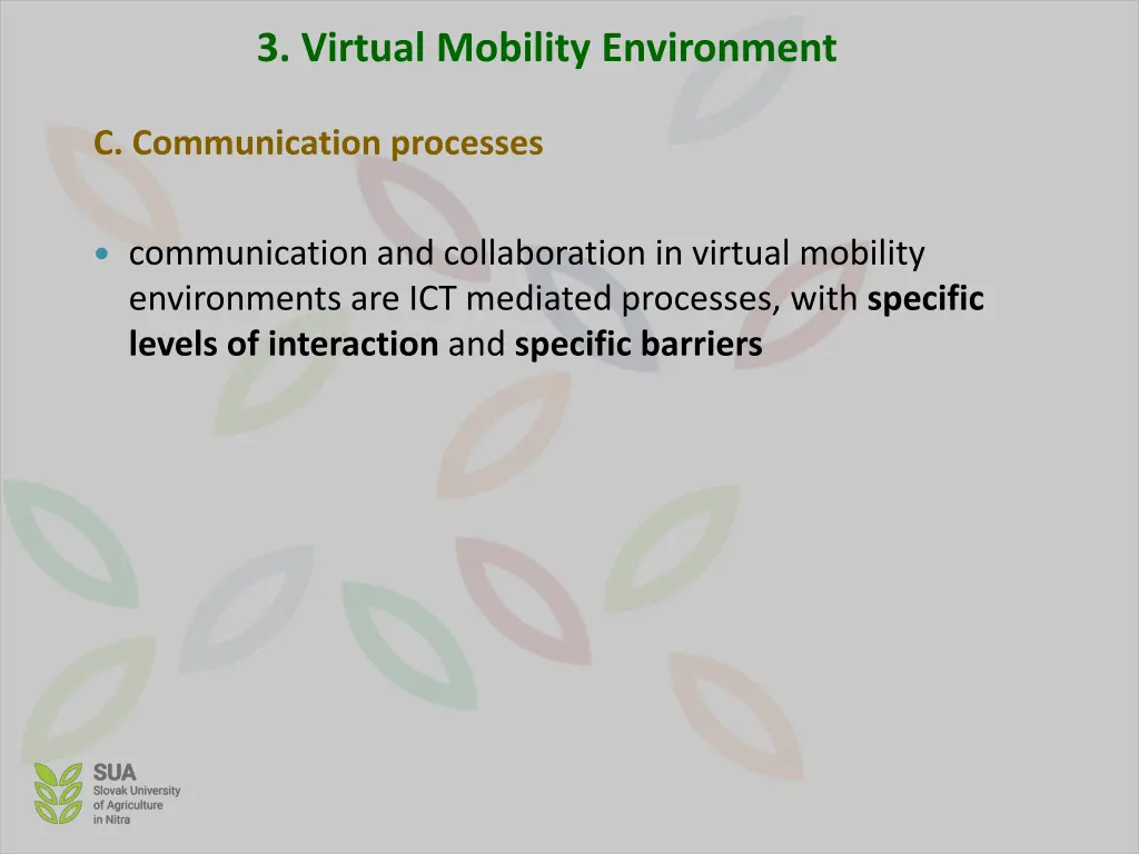 3 virtual mobility environment 8