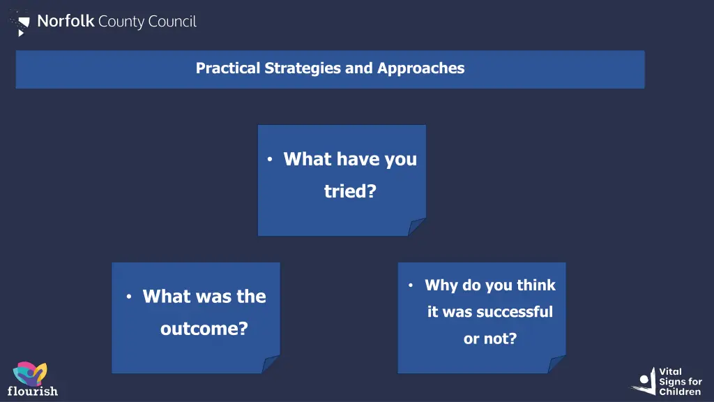 practical strategies and approaches