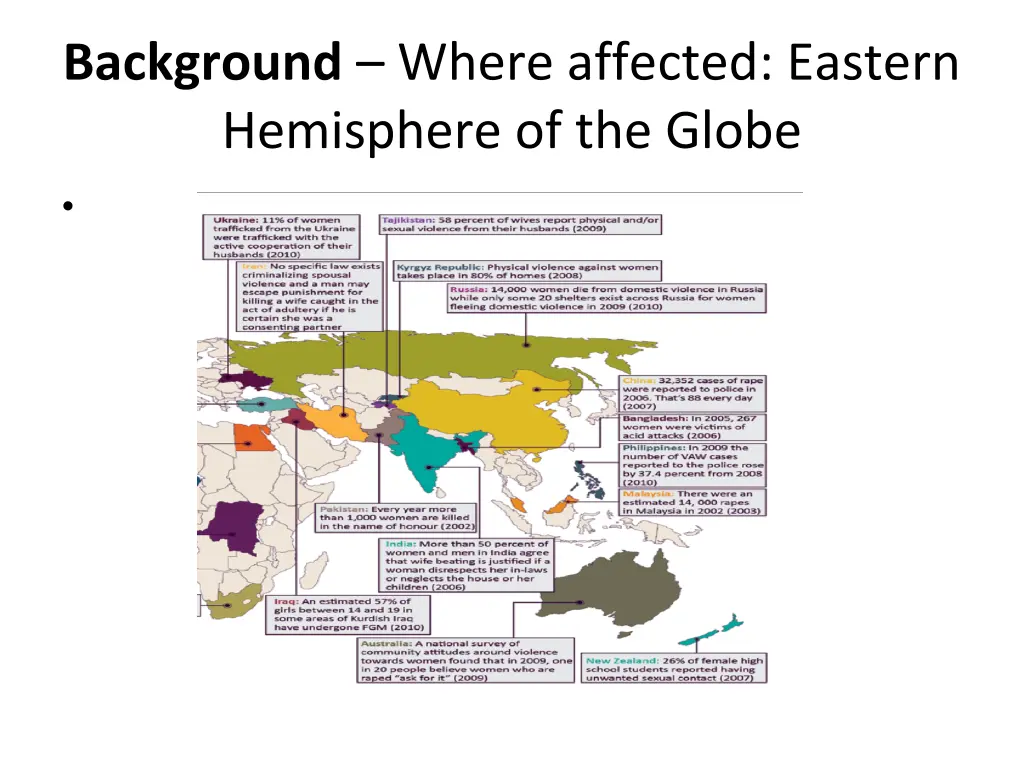 background where affected eastern hemisphere