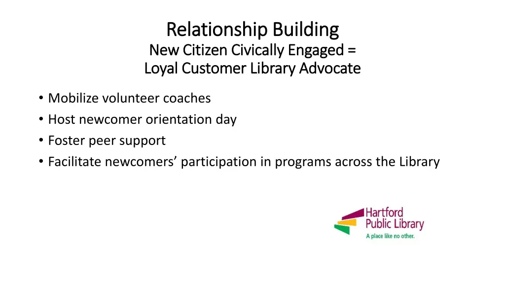 relationship building relationship building