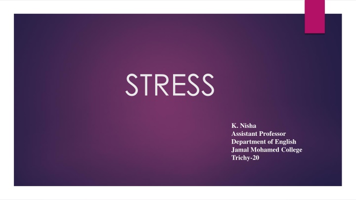 stress