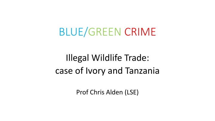 blue green crime