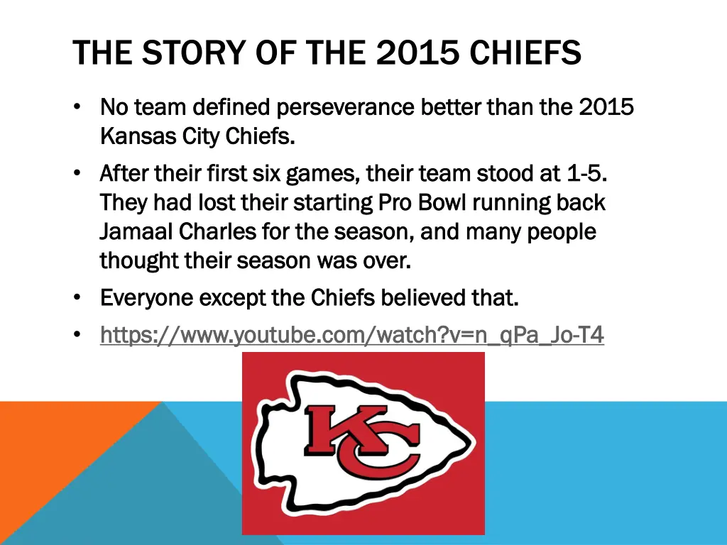 the story of the 2015 chiefs