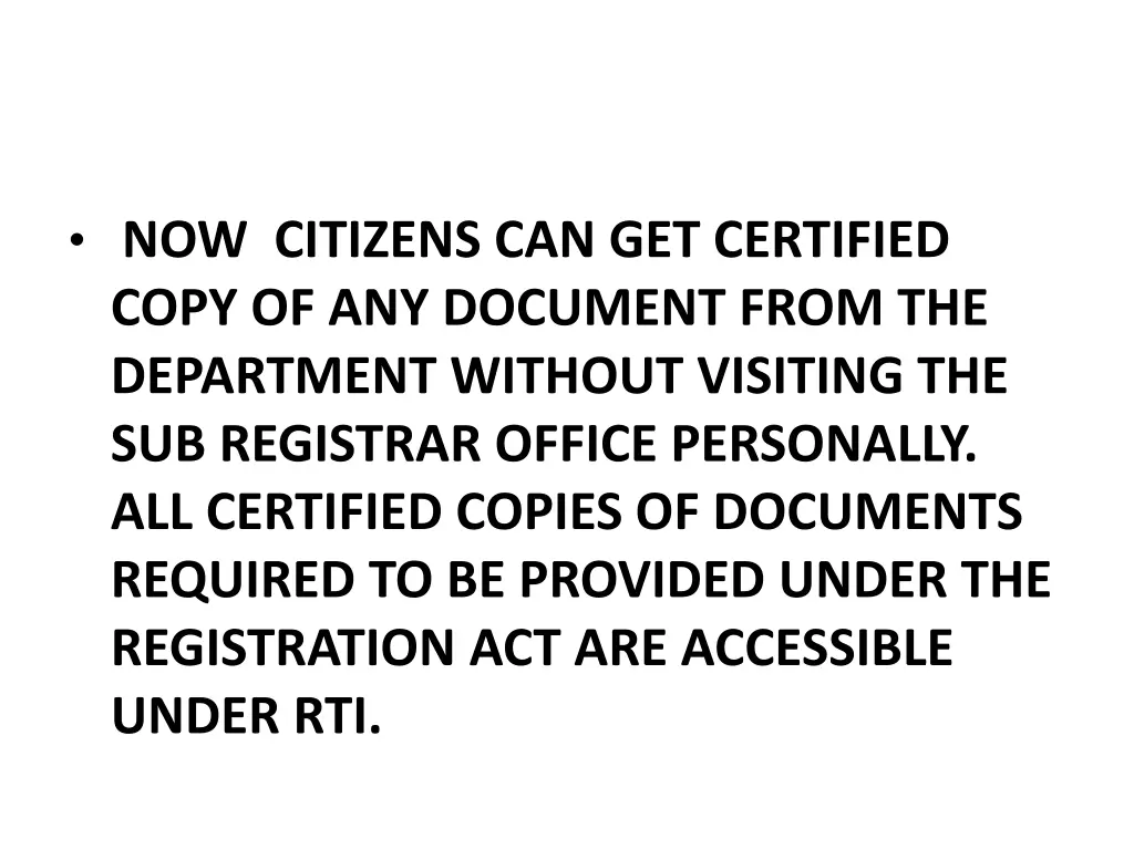 now citizens can get certified copy