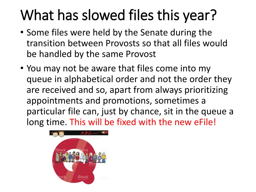 what has slowed files this year what has slowed 1