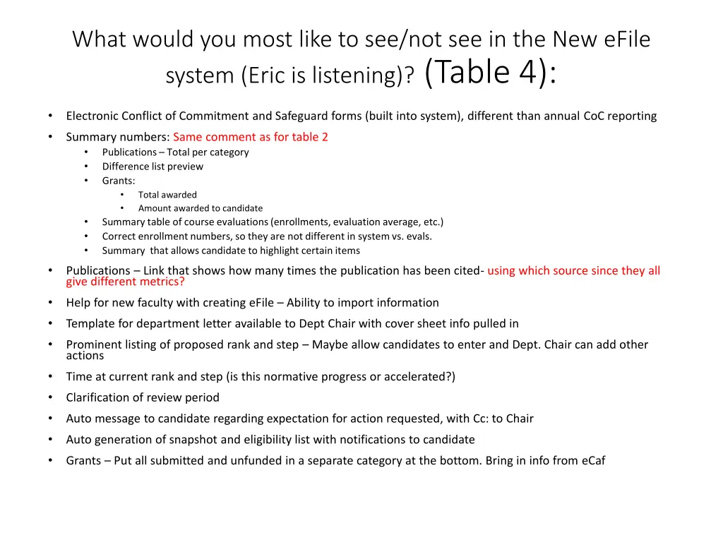 what would you most like 3
