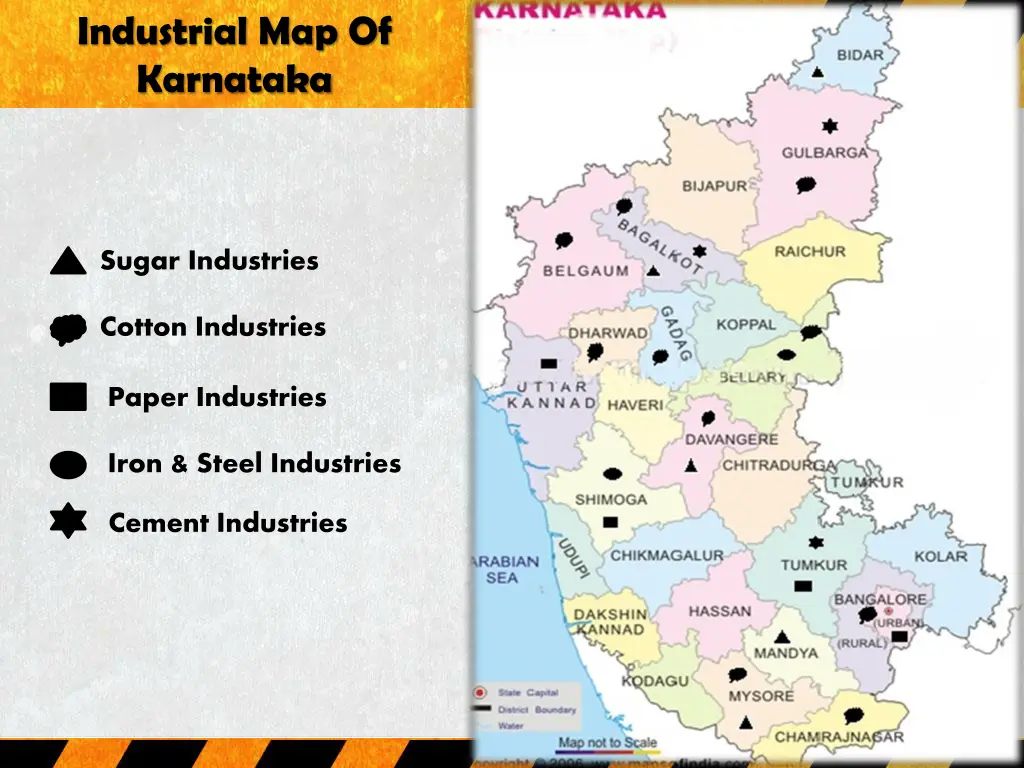 industrial map of karnataka