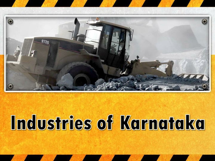 industries of karnataka industries of karnataka