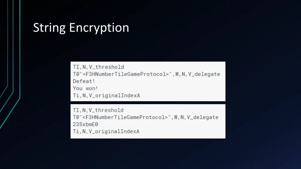 string encryption