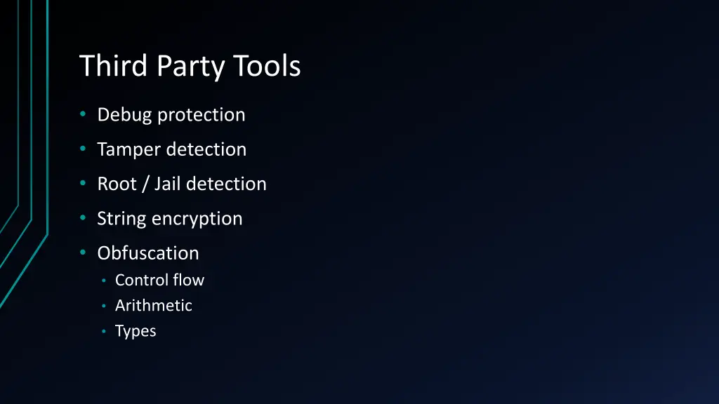 third party tools