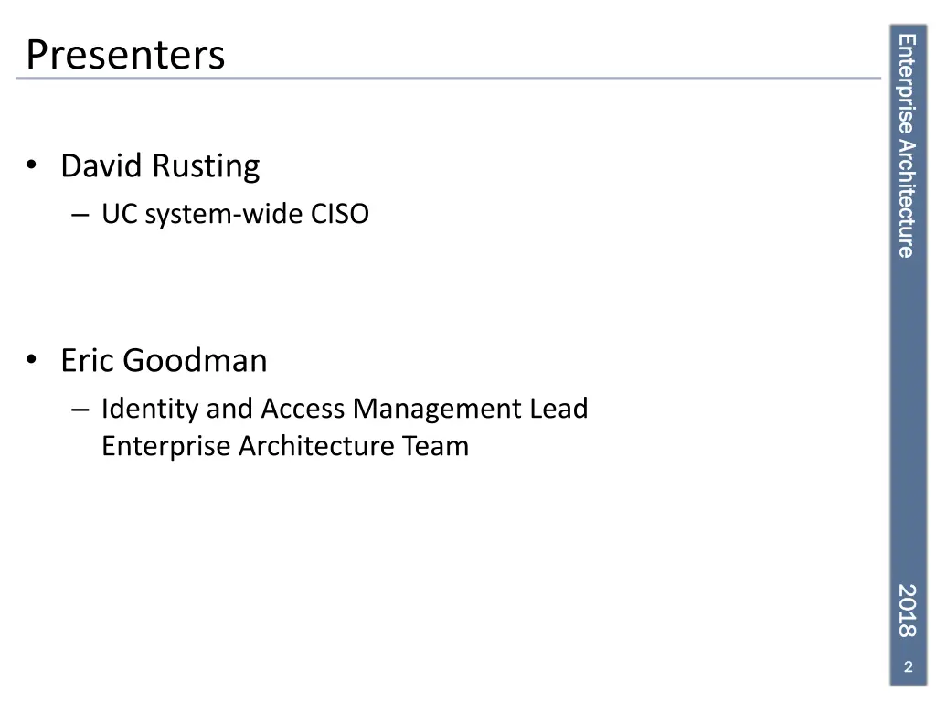 enterprise architecture 1