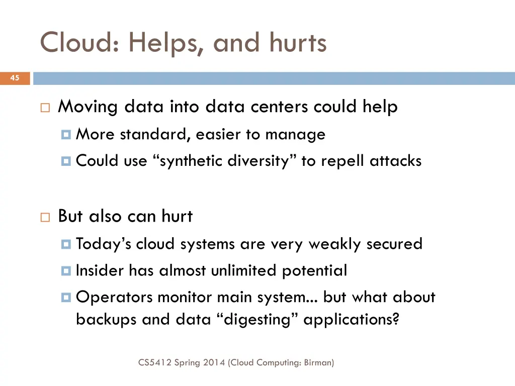 cloud helps and hurts