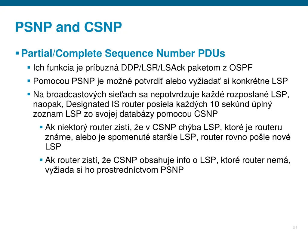 psnp and csnp