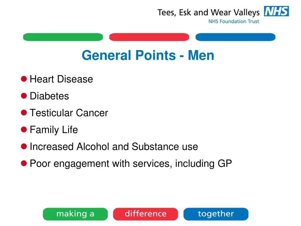 general points men