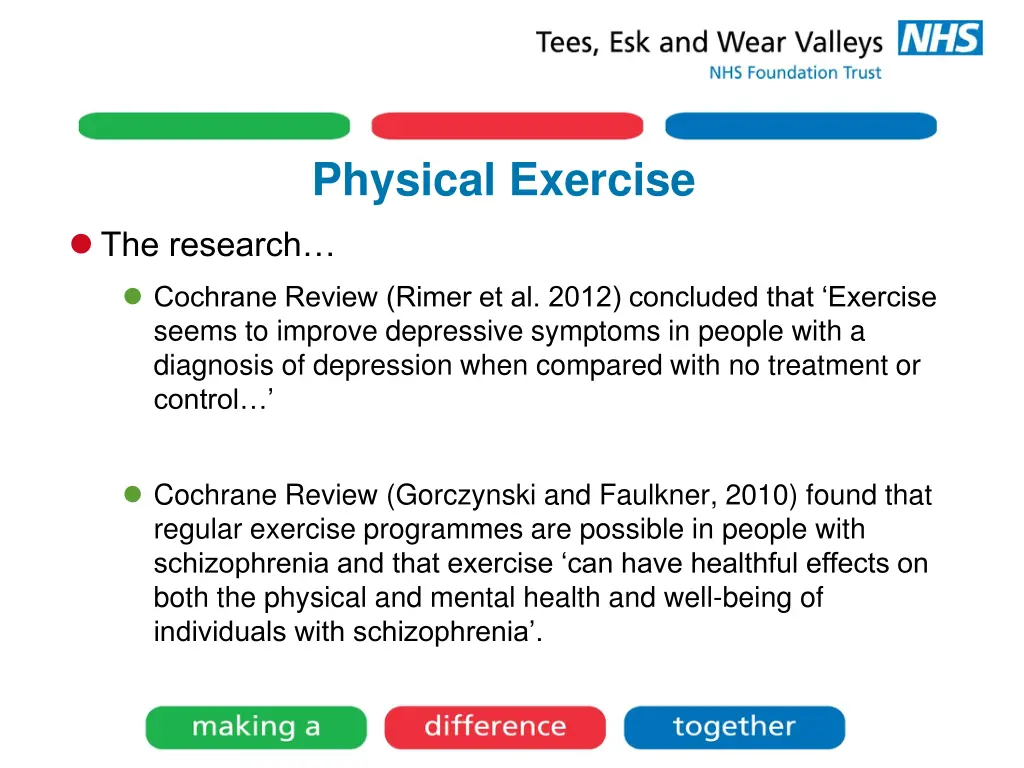 physical exercise